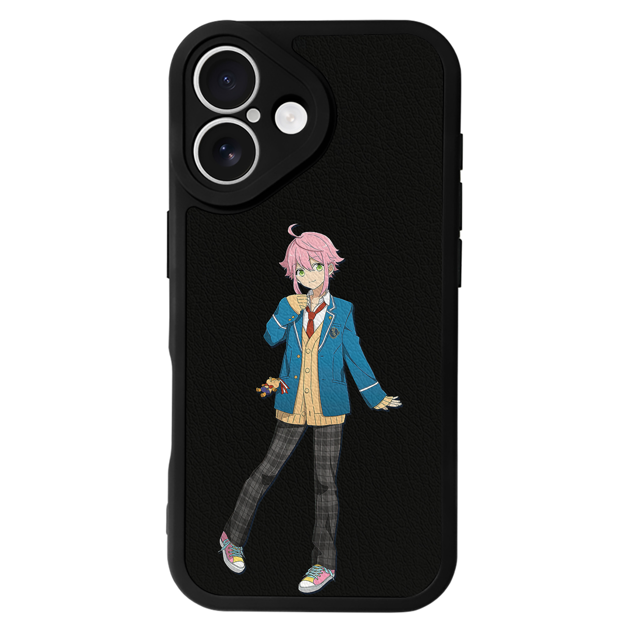 （画像用） あんさんぶるスターズ! Ensemble Stars 【iPhone 16シリーズ対応】シリコンスマホケース（レザー調） 材質：シリコン